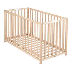 roba Lettino Pieghevole "Fold Up", 60 x 120 cm - Naturale