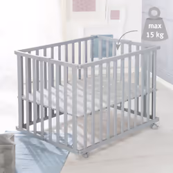 roba 202703TP box per bambino Grigio talpa Legno - Vista aggiuntiva 6