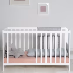roba Beistellbett Universal 60x120cm Culla Legno compensato Bianco