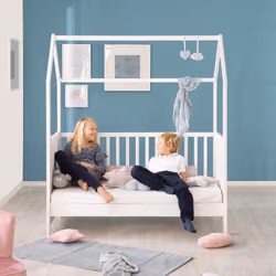 roba 203121WEFS letto per bambino Culla MDF, Legno Bianco - Vista aggiuntiva 4