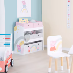 roba 450159PP1 deposito di giocattolo Ripiani porta giocattoli Libera installazione Grigio, Rosa, Bianco - Vista aggiuntiva 4