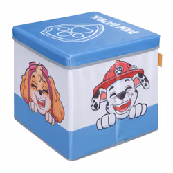 roba 272910PW3, Poggiapiedi per bambini/ragazzi, Blu, Bianco, Quadrato, Nylon, Poliestere, Immagine, Interno