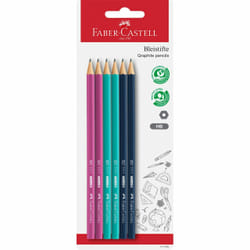 Faber-Castell 111184 matita di grafite HB 6 pz