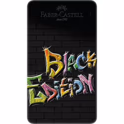 Faber-Castell 116413 pastello colorato Beige, Nero, Blu, Marrone, Verde, Grigio, Azzurro, Verde chiaro, Arancione, Rosa, Rosso, Giallo 12 pz - Vista aggiuntiva 4