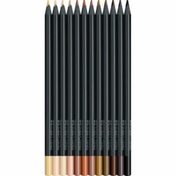 Faber-Castell 116414 pastello colorato Colori assortiti 12 pz