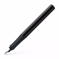 Faber-Castell 140816, Nero, Sistema di riempimento della cartuccia, Acciaio inox, Ambidestro