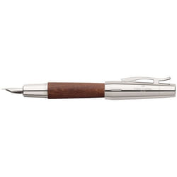 Faber-Castell E-motion penna stilografica Sistema di riempimento del convertitore Marrone, Metallico 1 pz