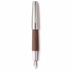 Faber-Castell E-motion penna stilografica Sistema di riempimento del convertitore Marrone, Metallico 1 pz