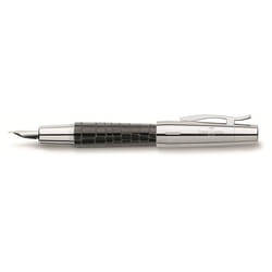 Faber-Castell E-Motion penna stilografica Sistema di riempimento del convertitore Nero, Cromo 1 pz