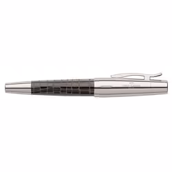 Faber-Castell E-Motion penna stilografica Sistema di riempimento del convertitore Nero, Cromo 1 pz