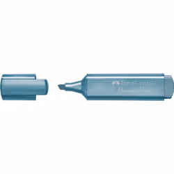 Faber-Castell Textliner 46 evidenziatore 1 pz Blu metallizzato
