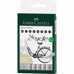 Faber-Castell 166008 penna tecnica Nero 8 pz