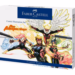 Faber-Castell 167195 set da regalo penna e matita Matita di grafite Scatola di carta