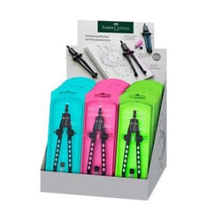 Faber-Castell 174355 compasso Colori assortiti 15 pz