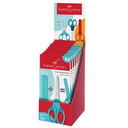 Faber-Castell 181548 forbici da cancelleria Taglio a zig zag Colori assortiti