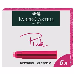 Faber-Castell 185508, Rosa, Multicolore, Polipropilene (PP), Penna stilografica, Germania, Scatola