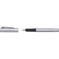 Faber-Castell 201629 penna stilografica Sistema di riempimento della cartuccia Argento 1 pz - Vista aggiuntiva 5