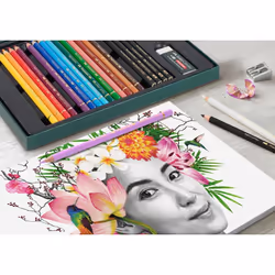 Faber-Castell Polychromos & Pitt Graphite Matt Set Multicolore 21 pz - Vista aggiuntiva 4