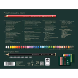 Faber-Castell Polychromos & Pitt Graphite Matt Set Multicolore 38 pz - Vista aggiuntiva 2