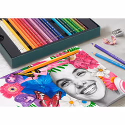 Faber-Castell Polychromos & Pitt Graphite Matt Set Multicolore 38 pz - Vista aggiuntiva 4