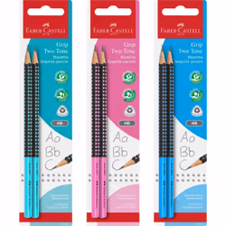 Faber-Castell 517093, HB, Colori assortiti, Esagonale, 2 pz