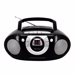 Soundmaster SCD5100SW impianto stereo portatile Analogico 1 W FM Nero Riproduzione MP3