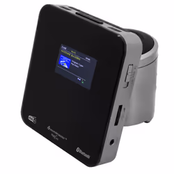 Soundmaster UR260SI, Orologio, DAB+, FM, UKW, 4 W, LCD, 6,1 cm (2.4"), 3,5 mm