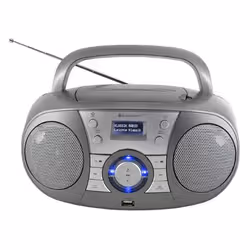 Soundmaster SCD1800TI radio Personale Argento - Vista aggiuntiva 2
