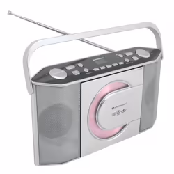 Soundmaster RCD1755SI impianto stereo portatile Analogico UKW Argento Riproduzione MP3 - Vista aggiuntiva 3