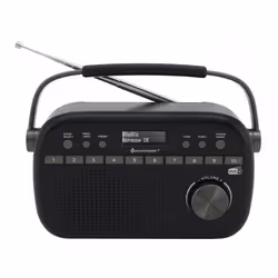 Soundmaster DAB280 Portatile Analogico e digitale Nero - Vista aggiuntiva 2