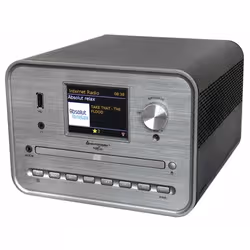 Soundmaster ICD1050SW impianto stereo portatile Analogico e digitale 7 W DAB+, FM Grigio Riproduzione MP3 - Vista aggiuntiva 2
