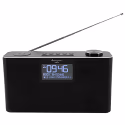 Soundmaster DAB700SW radio Personale Analogico e digitale Nero - Vista aggiuntiva 2