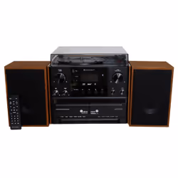 Soundmaster MCD5600BR set audio da casa 10 W Nero, Legno