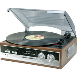 Soundmaster PL 186 Alluminio, Trasparente