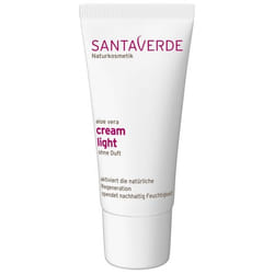 Santaverde Cream Light Fragrance Free Crema da giorno Decollete, Viso, Collo 30 ml