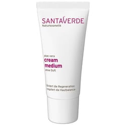 Santaverde Cream Medium Fragrance Free Crema da giorno Decollete, Viso, Collo 30 ml