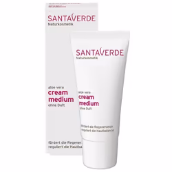 Santaverde Cream Medium Fragrance Free Crema da giorno Decollete, Viso, Collo 30 ml - Vista aggiuntiva 2