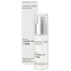 Santaverde Age protect cream Crema da giorno Decollete, Viso, Collo 30 ml