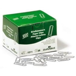 Durable 121125 fermaglio Metallo 1000 pz