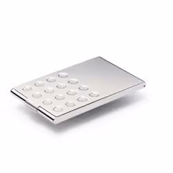 Durable 244023 portabiglietti da visita Argento