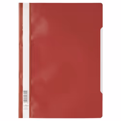 Durable 2573-03, Rosso, Trasparente, Polipropilene (PP), A4