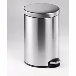 Durable 340123 bidone per la spazzatura 12 L Rotondo Acciaio inox - Vista aggiuntiva 5