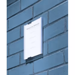 Durable Info Sign Acrilico, Alluminio Argento - Vista aggiuntiva 4