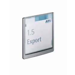 Durable CLICK SIGN 149x148.5mm Grigio