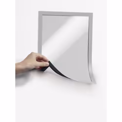 Durable Duraframe Magnetic A4 cornice magnetica Argento - Vista aggiuntiva 4