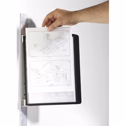 Durable Vario magnet wall 5 leggio portadocumenti Parete Ritratto A4 - Vista aggiuntiva 4