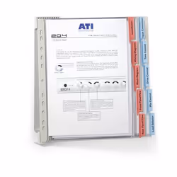Durable 569100 porta documenti Cloruro di polivinile (PVC) Colori assortiti - Vista aggiuntiva 4
