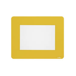 Durable 180704 lettere e numeri autoadesivi Giallo