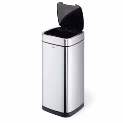 Durable NO TOUCH 35L Rettangolare Acciaio inox Nero, Argento - Vista aggiuntiva 6