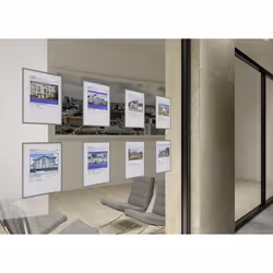 Durable 501457 porta documenti Antracite, Trasparente - Vista aggiuntiva 6